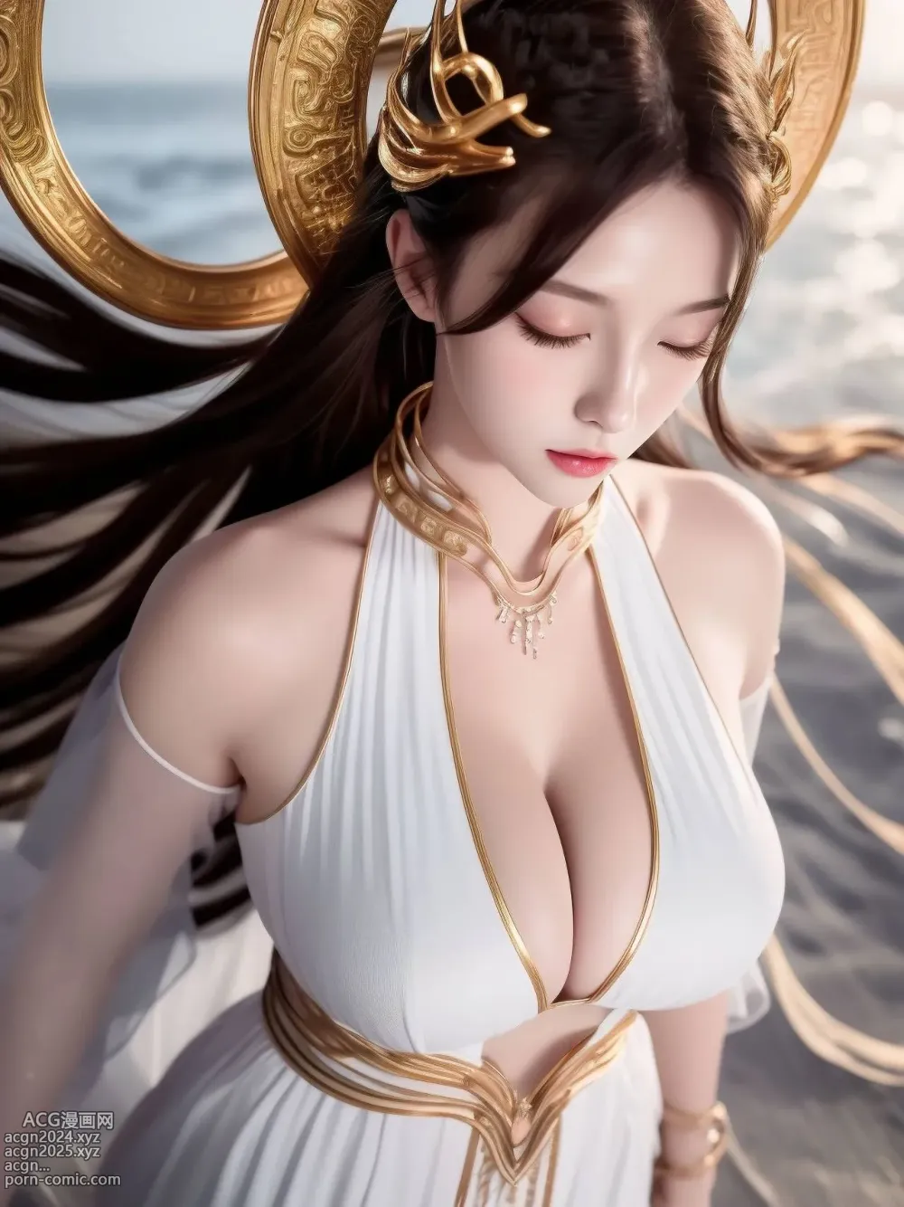 [AI Generated] 國漫女主 (狠人大帝，卡丹，即墨花雪，司空千落，唐紫塵，奉眠，宋嫣， 第10图