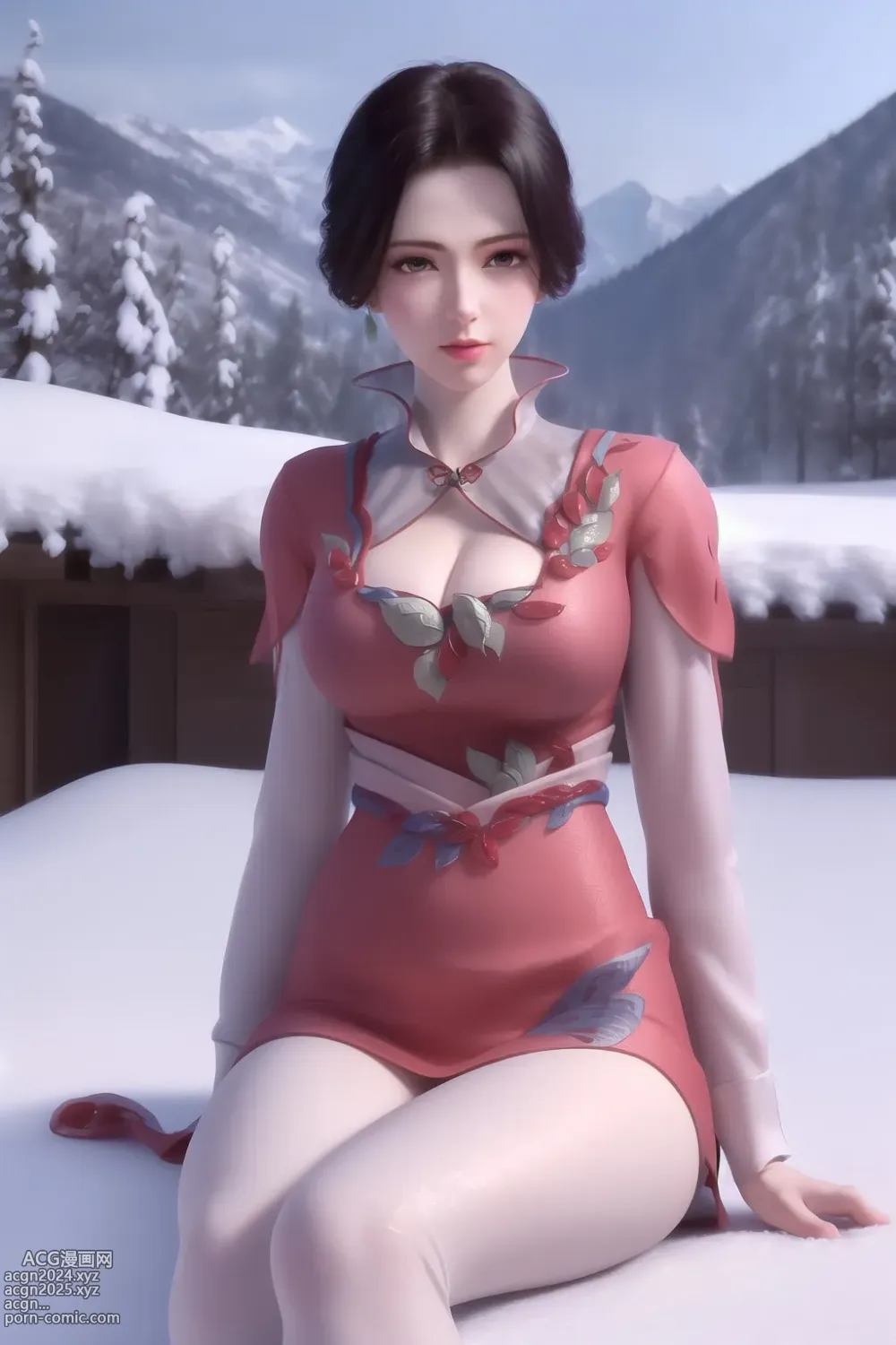 [AI Generated] 國漫女主 (狠人大帝，卡丹，即墨花雪，司空千落，唐紫塵，奉眠，宋嫣， 第71图