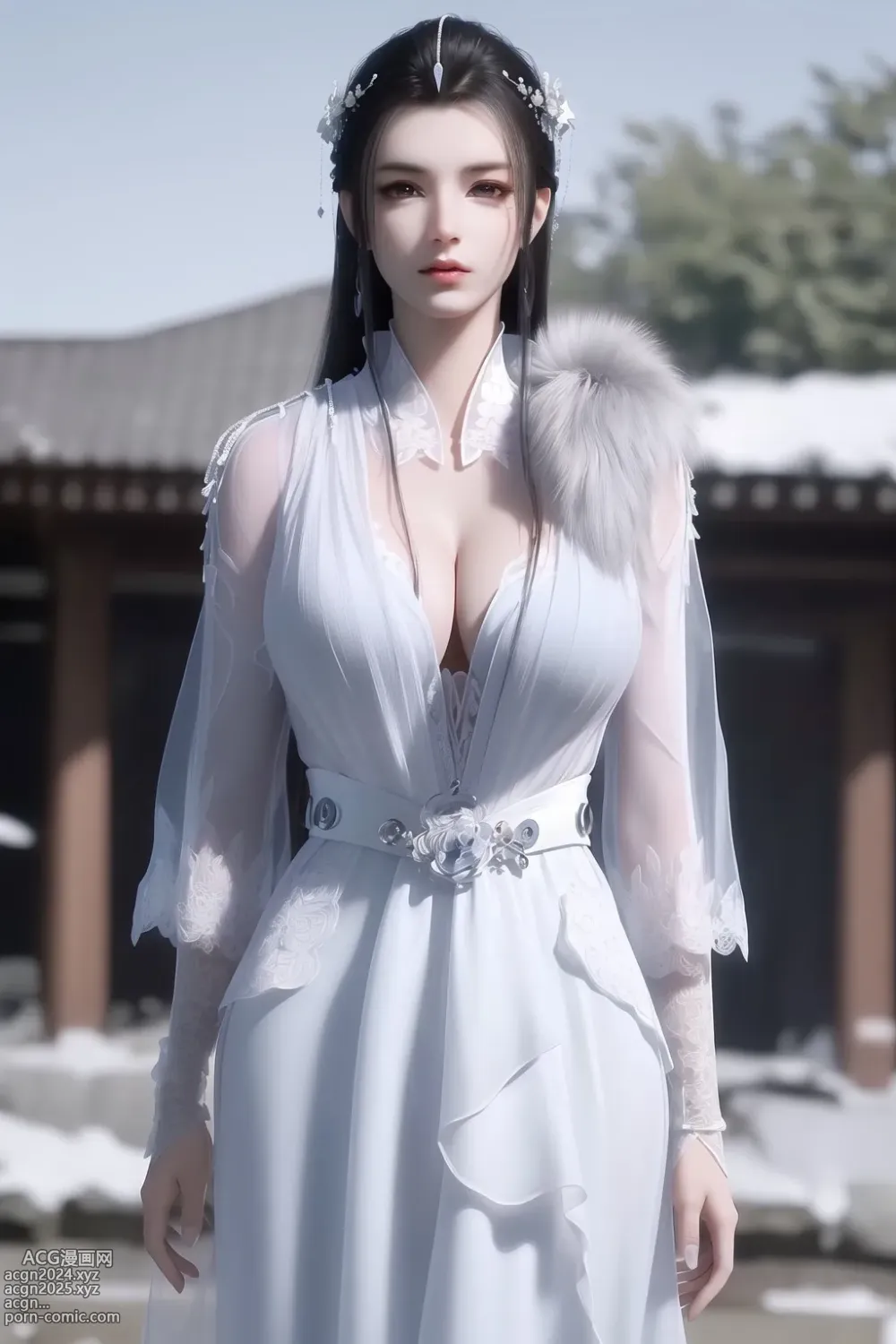 [AI Generated] 國漫女主 (狠人大帝，卡丹，即墨花雪，司空千落，唐紫塵，奉眠，宋嫣， 第264图