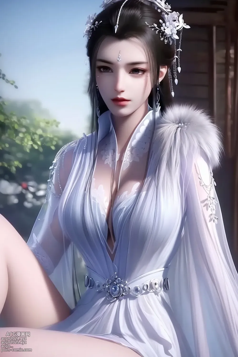 [AI Generated] 國漫女主 (狠人大帝，卡丹，即墨花雪，司空千落，唐紫塵，奉眠，宋嫣， 第269图