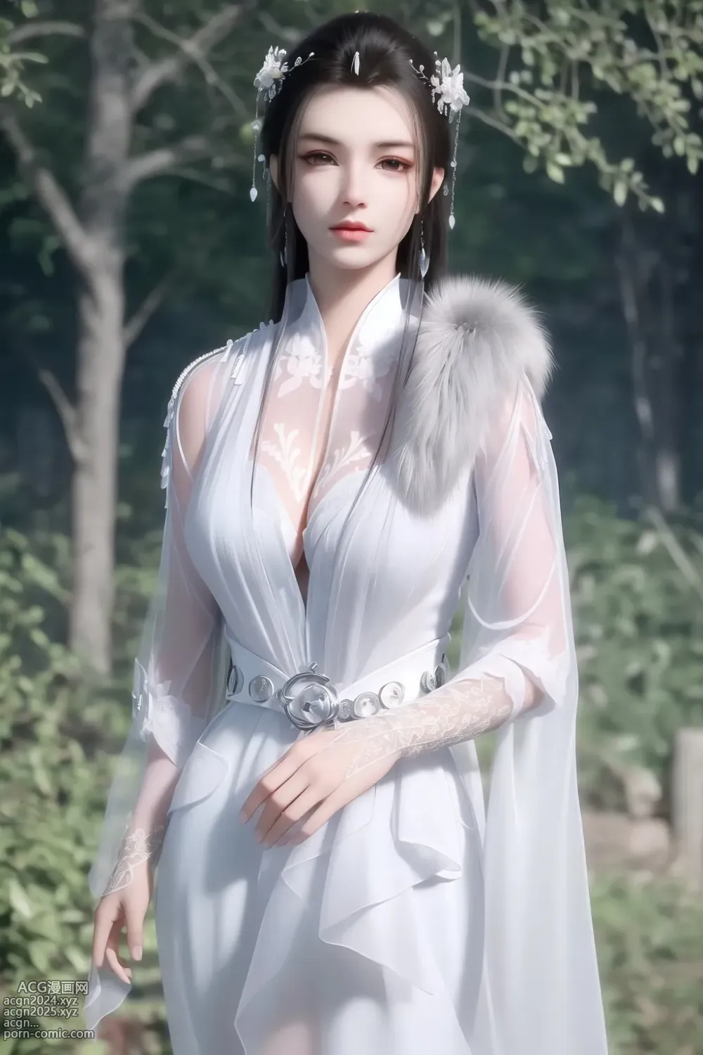 [AI Generated] 國漫女主 (狠人大帝，卡丹，即墨花雪，司空千落，唐紫塵，奉眠，宋嫣， 第268图