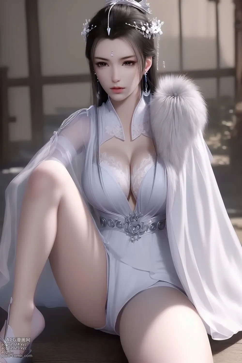 [AI Generated] 國漫女主 (狠人大帝，卡丹，即墨花雪，司空千落，唐紫塵，奉眠，宋嫣， 第273图