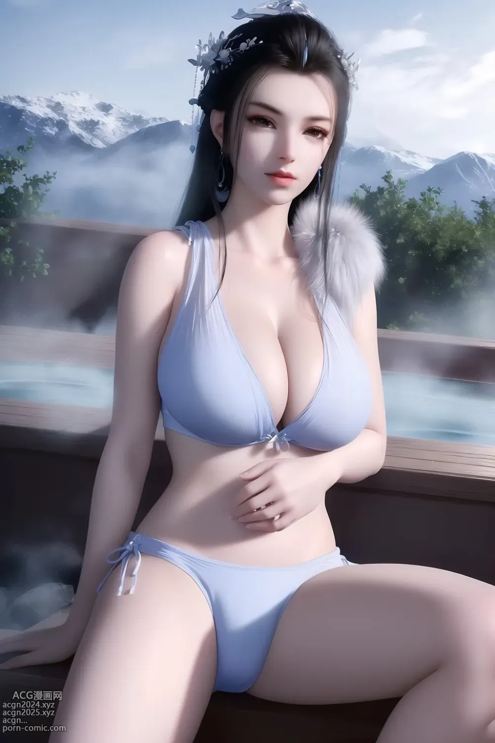 [AI Generated] 國漫女主 (狠人大帝，卡丹，即墨花雪，司空千落，唐紫塵，奉眠，宋嫣， 第285图