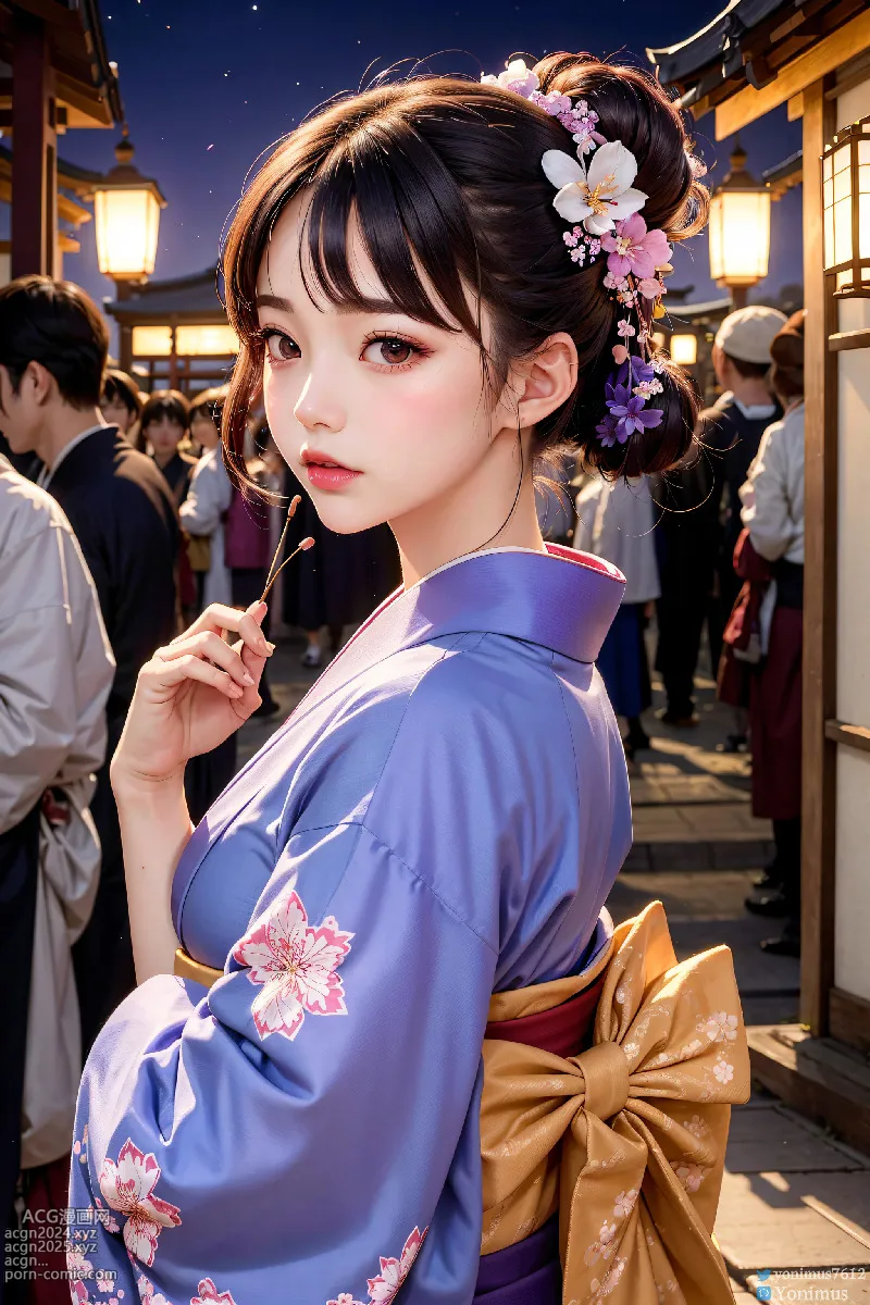 The beauty wears Kimono 第26图