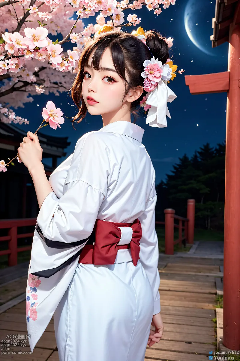 The beauty wears Kimono 第31图