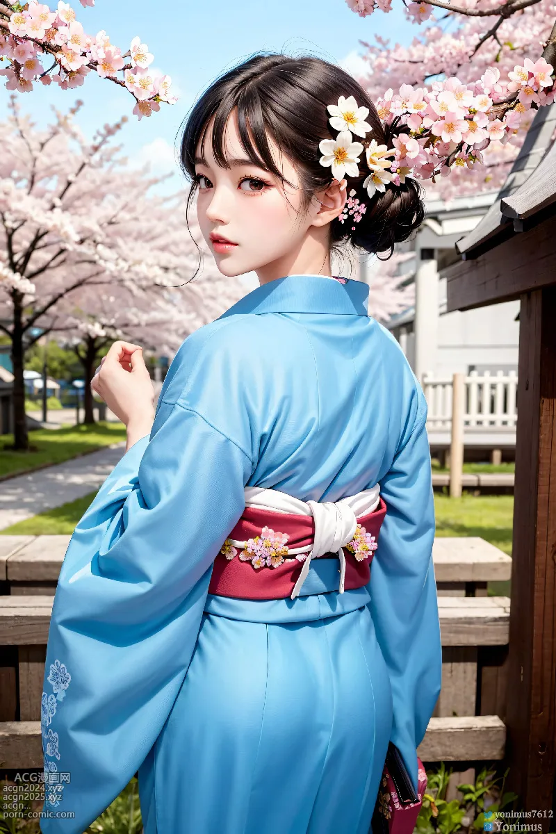 The beauty wears Kimono 第34图