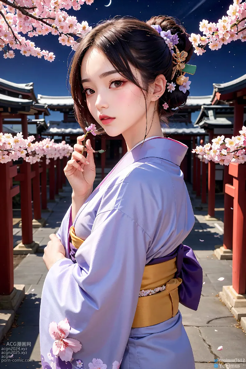 The beauty wears Kimono 第36图