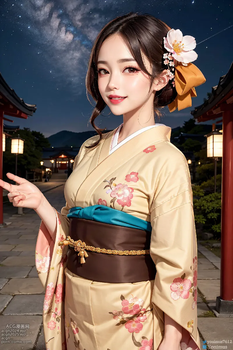 The beauty wears Kimono 第42图