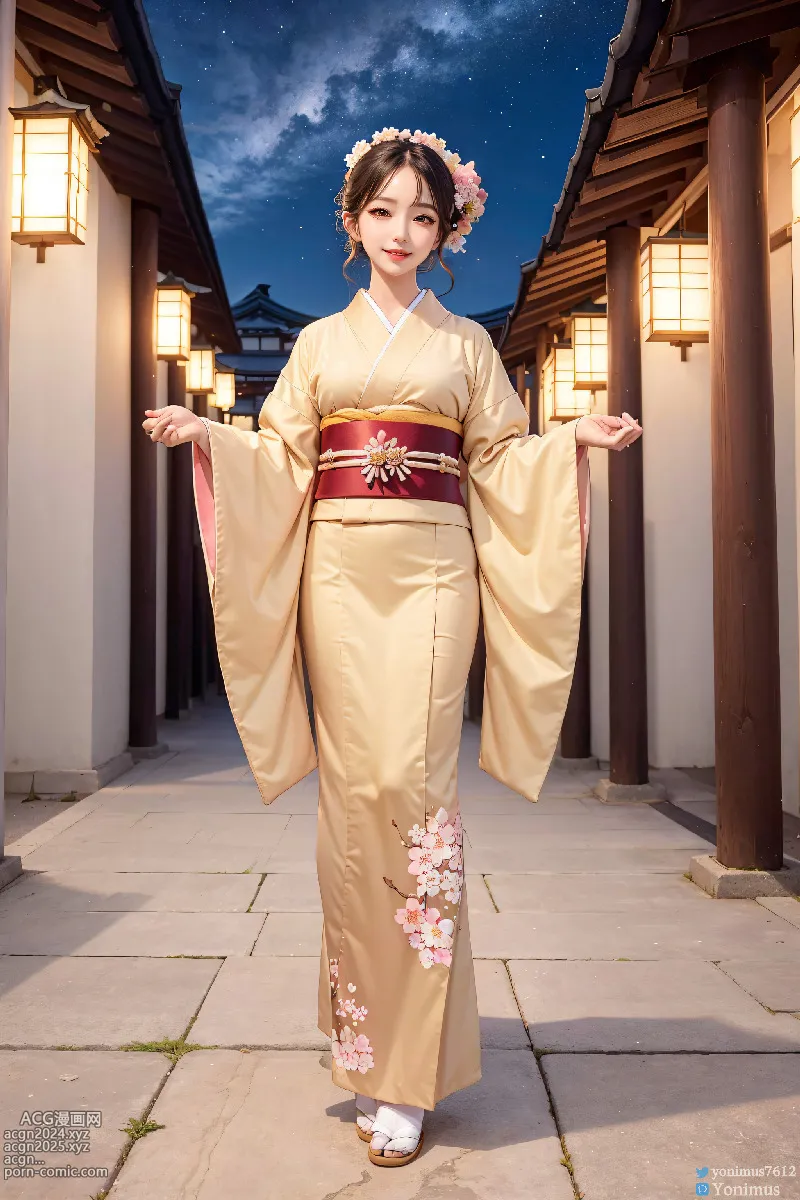 The beauty wears Kimono 第43图