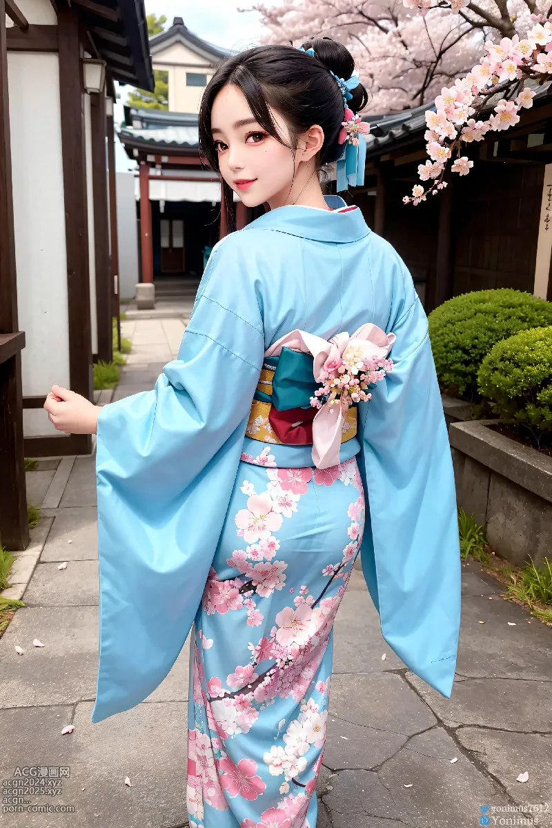 The beauty wears Kimono 第48图