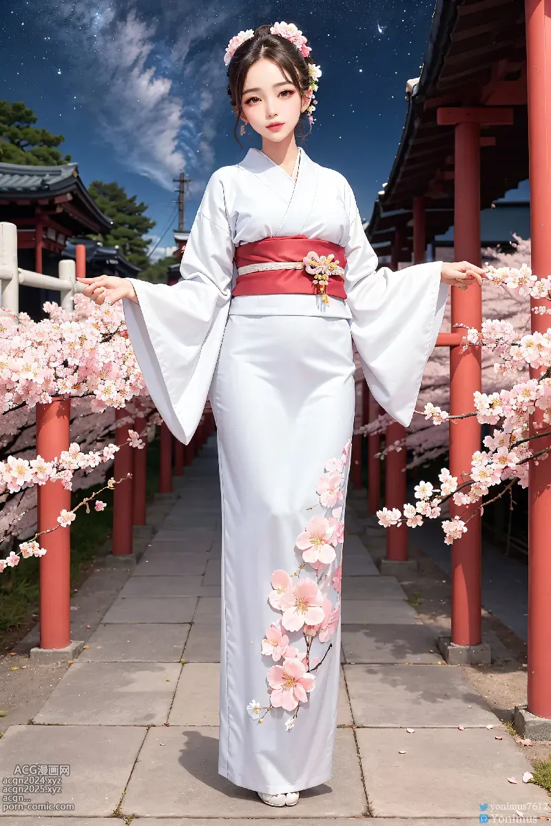 The beauty wears Kimono 第52图