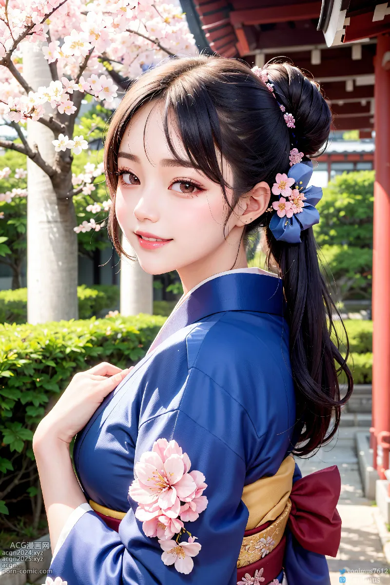 The beauty wears Kimono 第57图