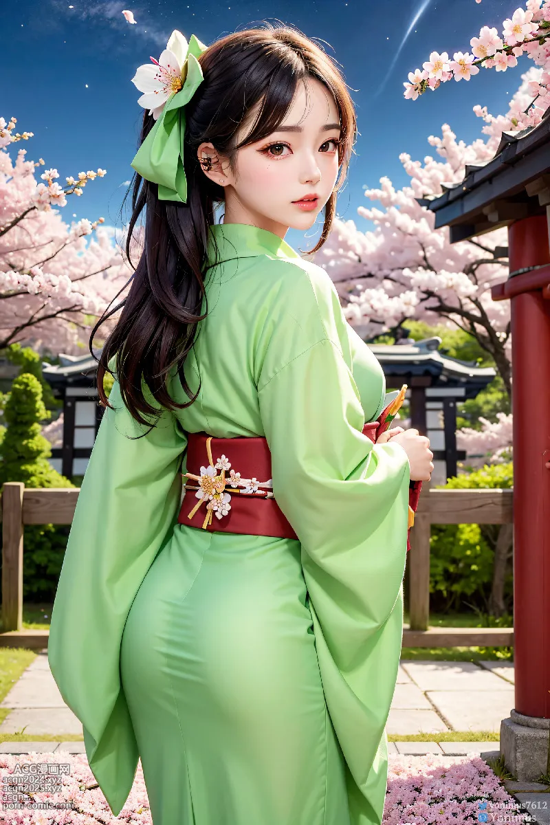 The beauty wears Kimono 第61图