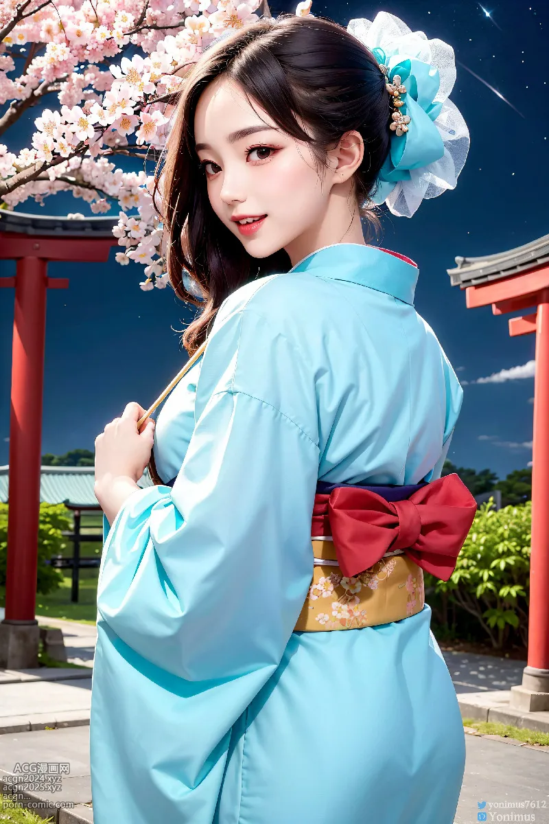 The beauty wears Kimono 第63图