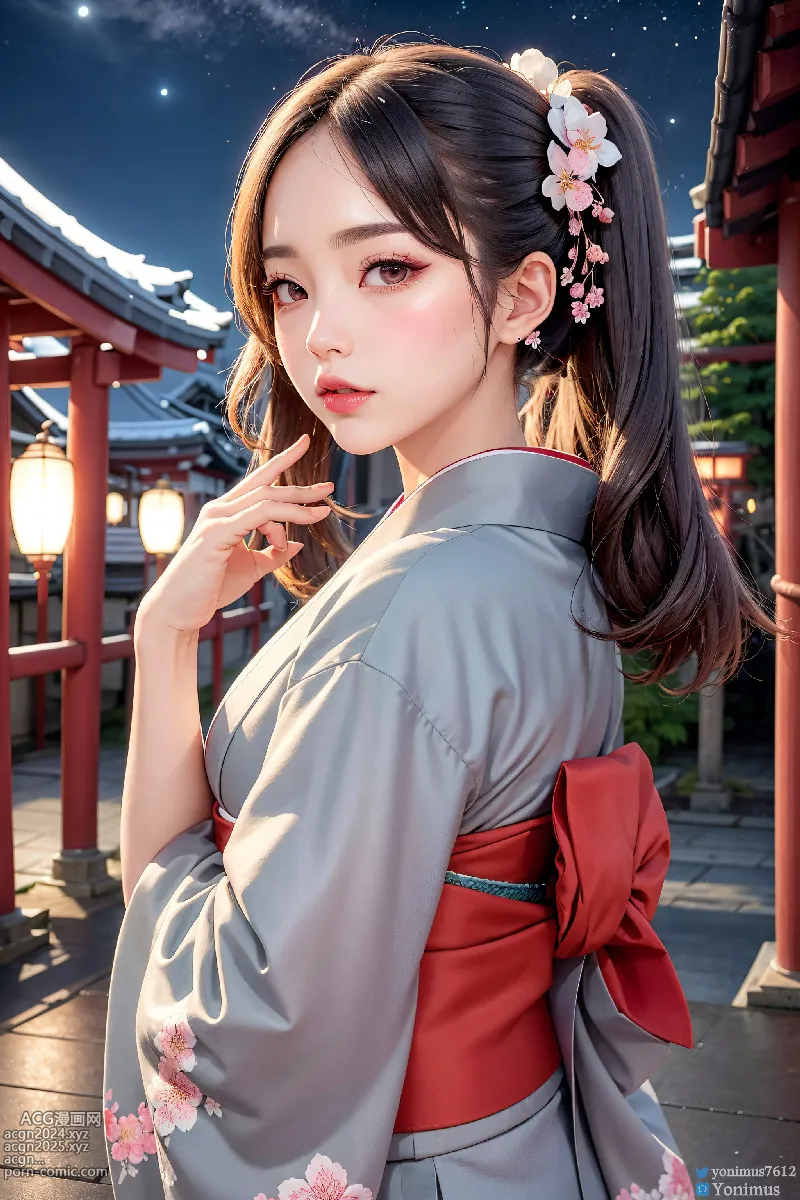 The beauty wears Kimono 第66图