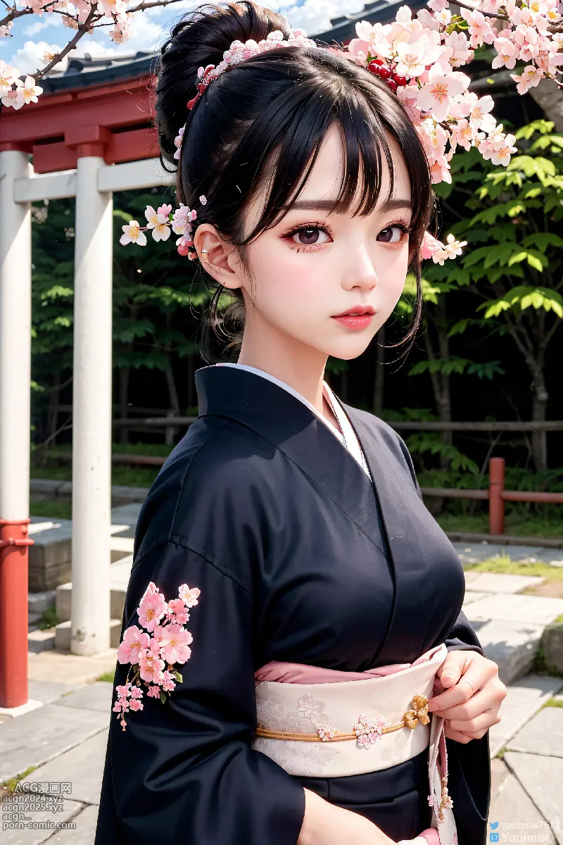 The beauty wears Kimono 第65图