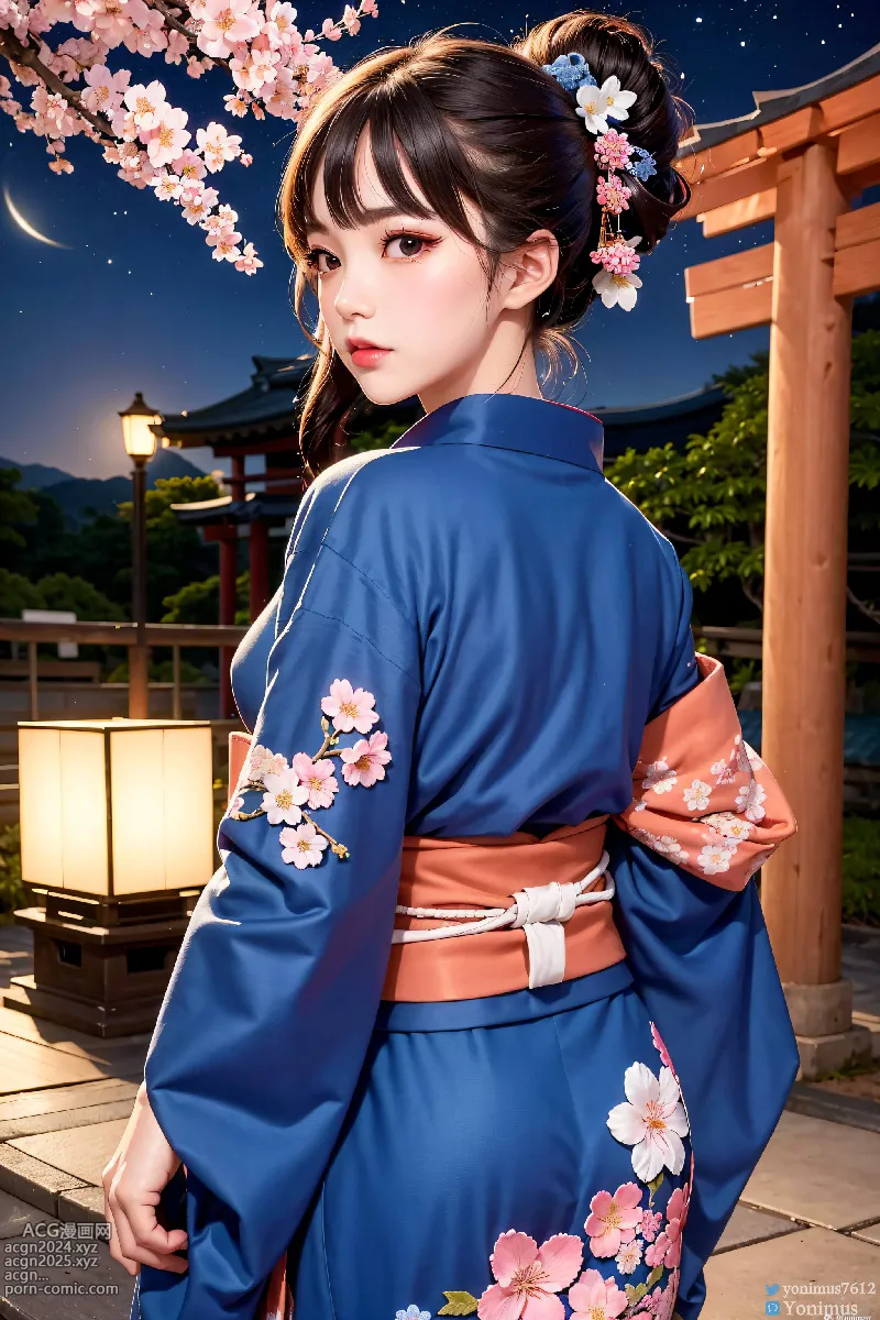 The beauty wears Kimono 第68图