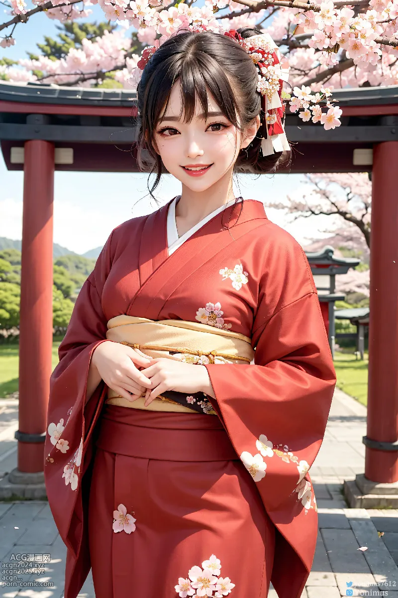 The beauty wears Kimono 第70图