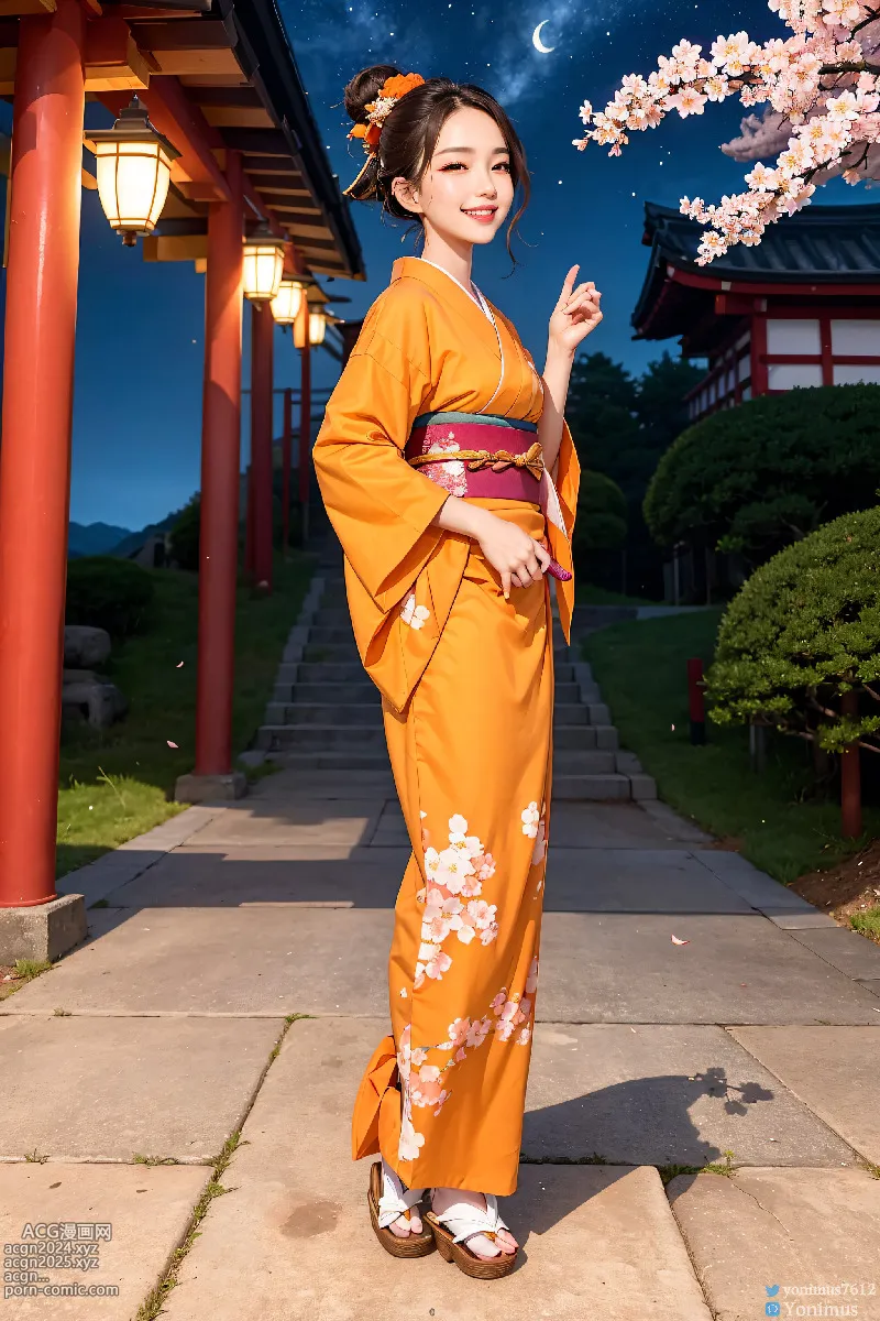 The beauty wears Kimono 第69图