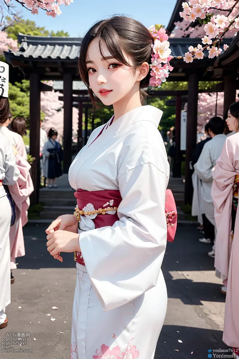 The beauty wears Kimono 第71图