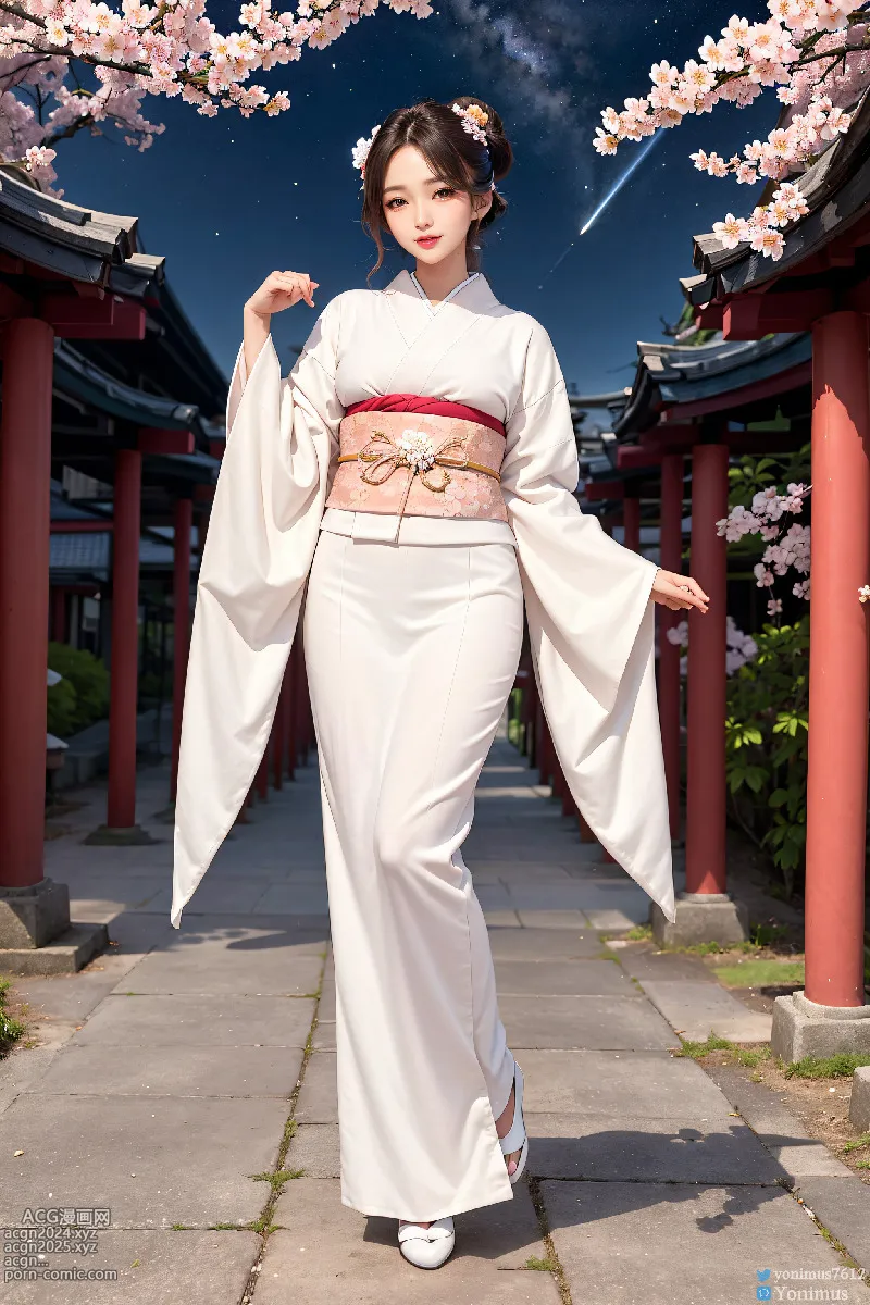 The beauty wears Kimono 第73图