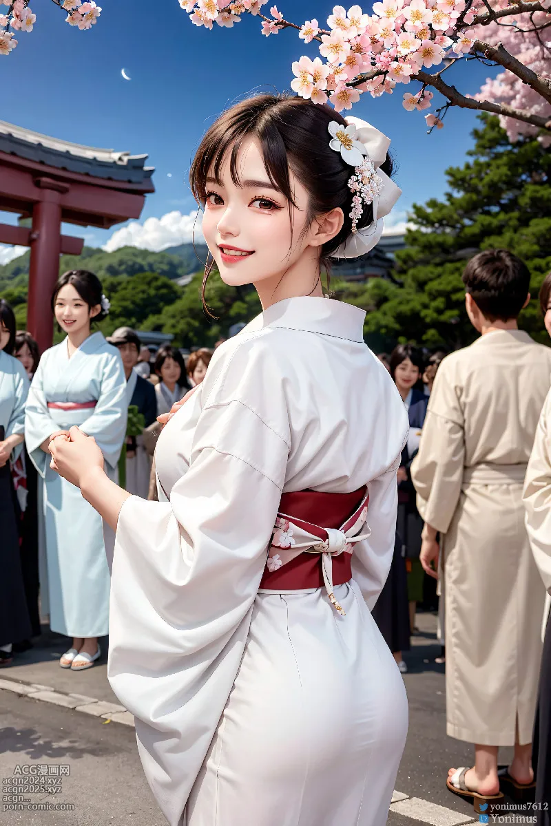 The beauty wears Kimono 第78图