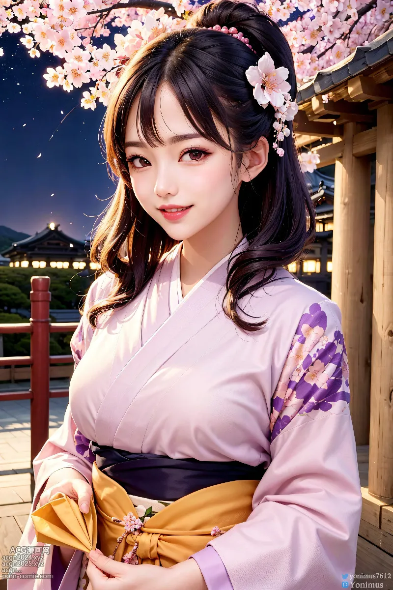 The beauty wears Kimono 第81图