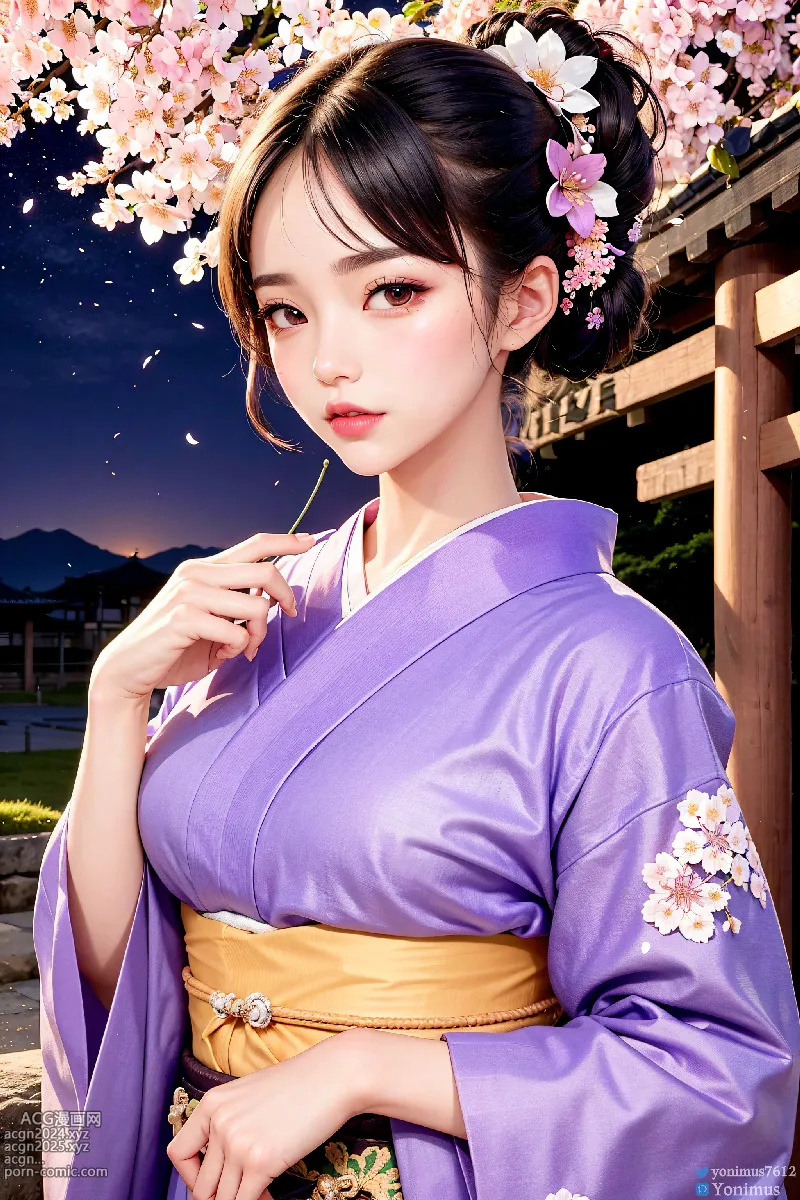 The beauty wears Kimono 第80图