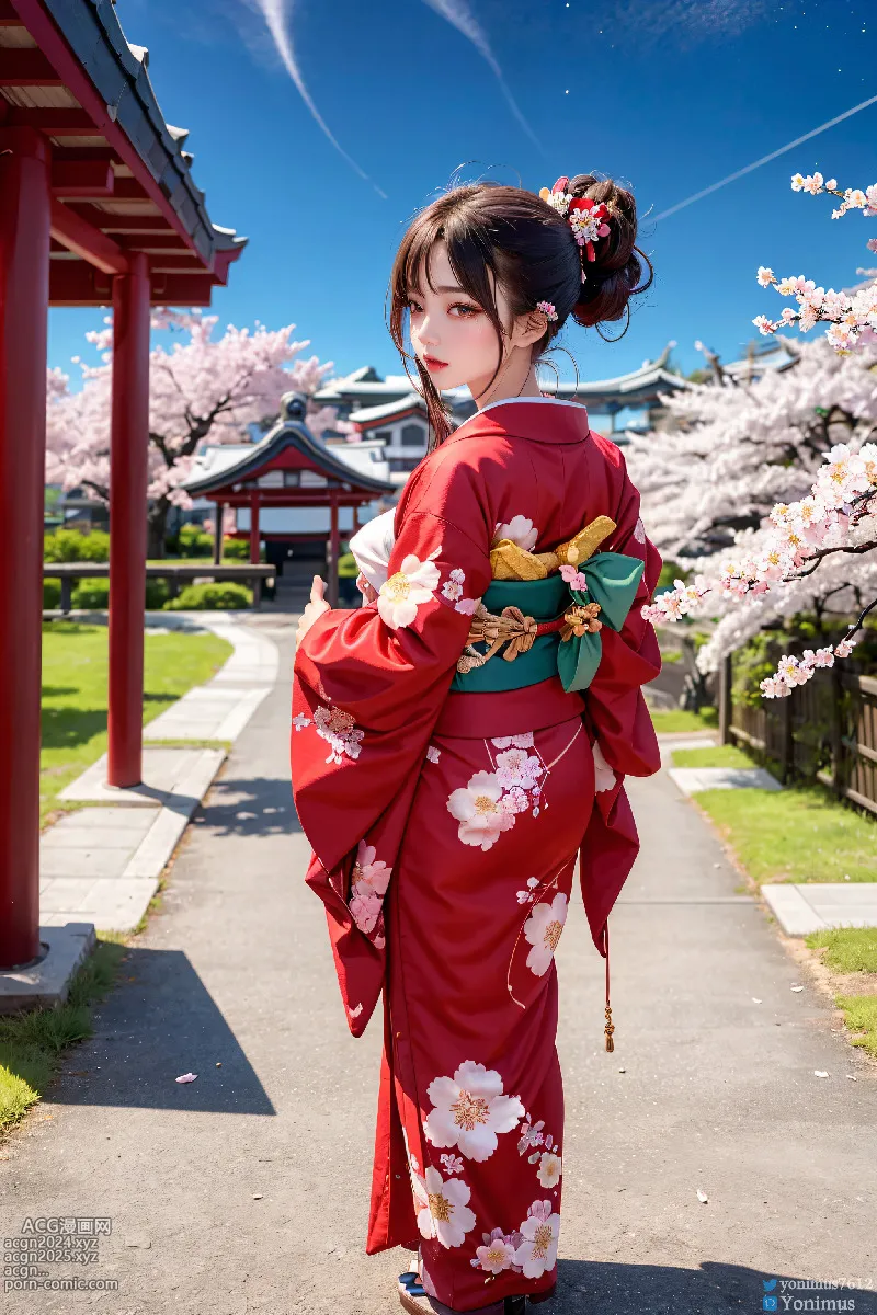 The beauty wears Kimono 第83图