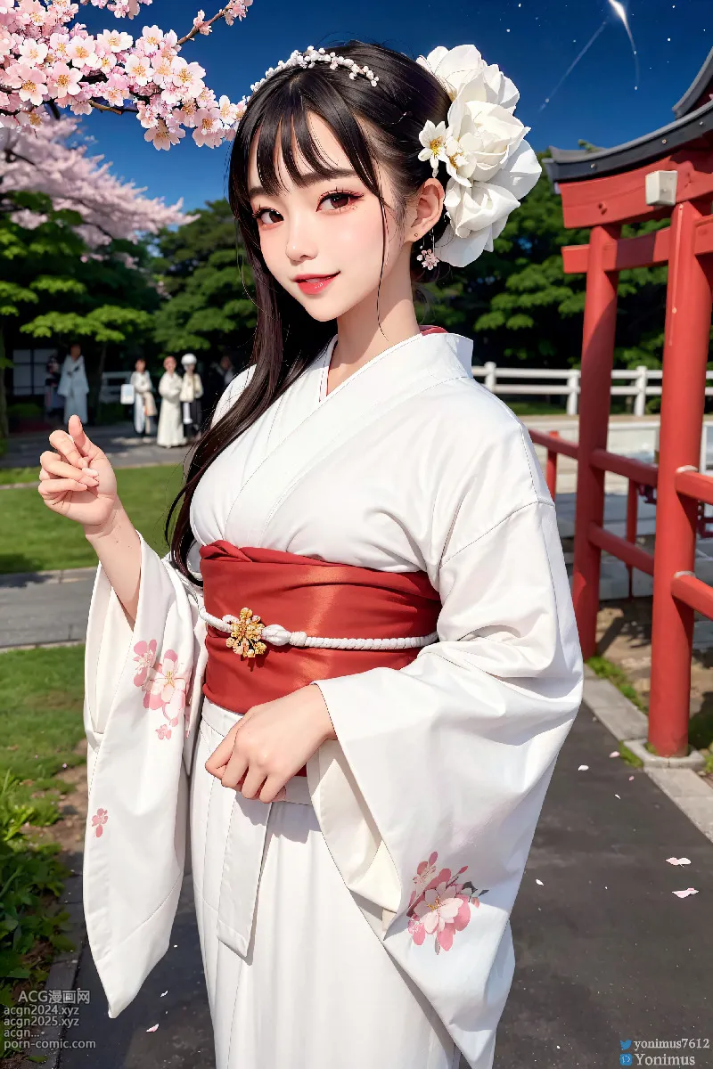 The beauty wears Kimono 第85图