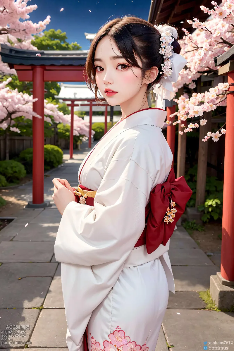 The beauty wears Kimono 第91图