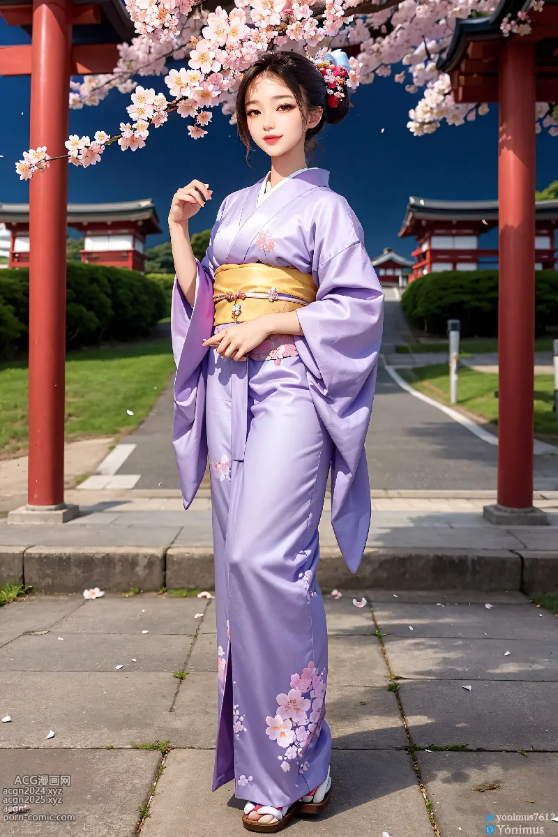 The beauty wears Kimono 第92图