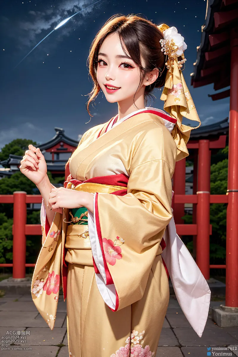 The beauty wears Kimono 第95图