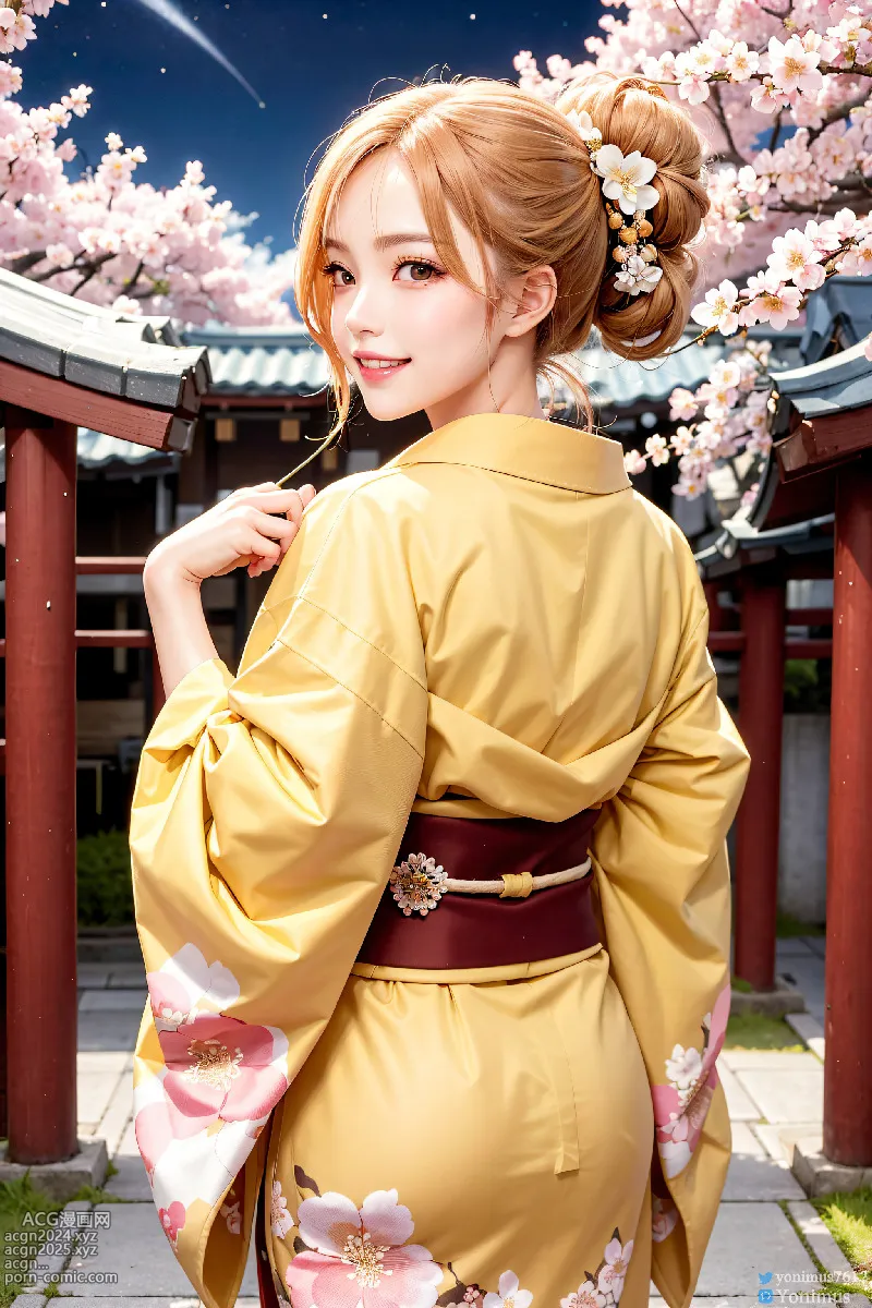 The beauty wears Kimono 第96图