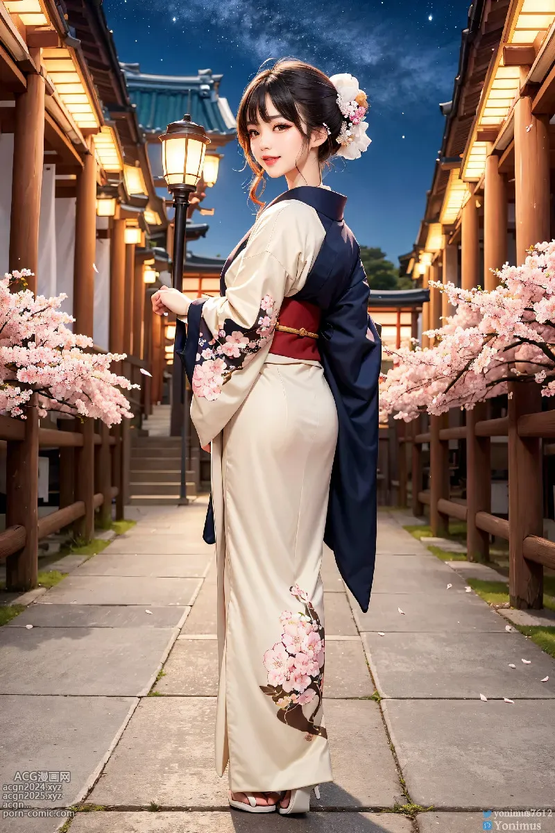 The beauty wears Kimono 第102图