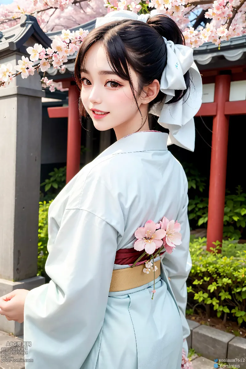 The beauty wears Kimono 第101图