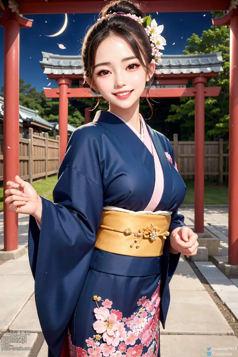 The beauty wears Kimono 第106图