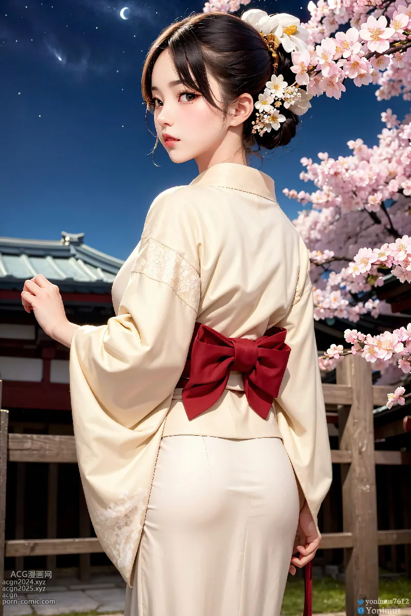 The beauty wears Kimono 第105图