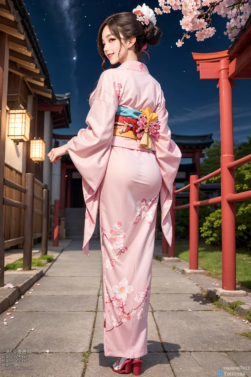 The beauty wears Kimono 第110图