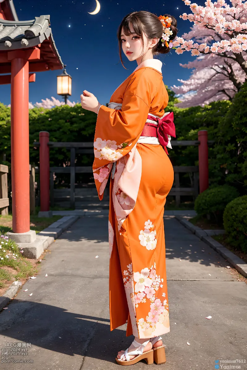 The beauty wears Kimono 第108图