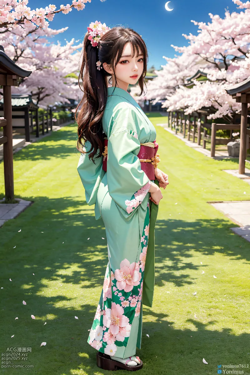 The beauty wears Kimono 第111图