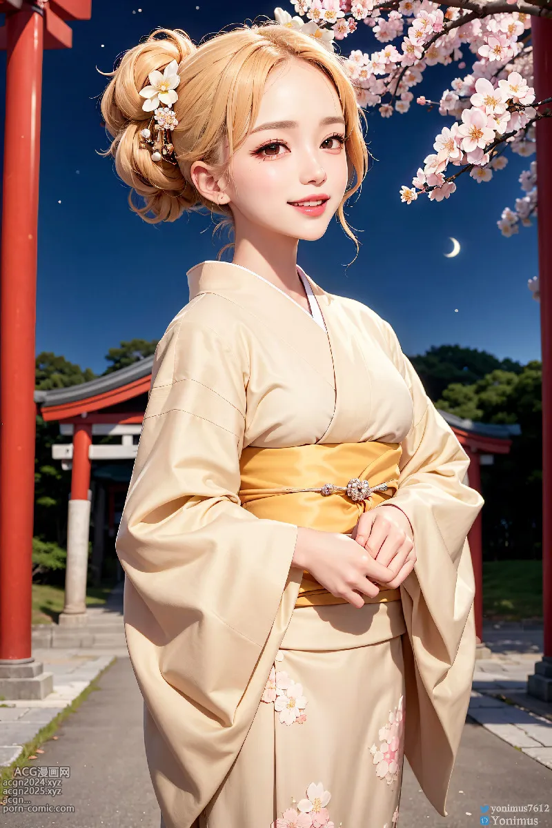 The beauty wears Kimono 第113图