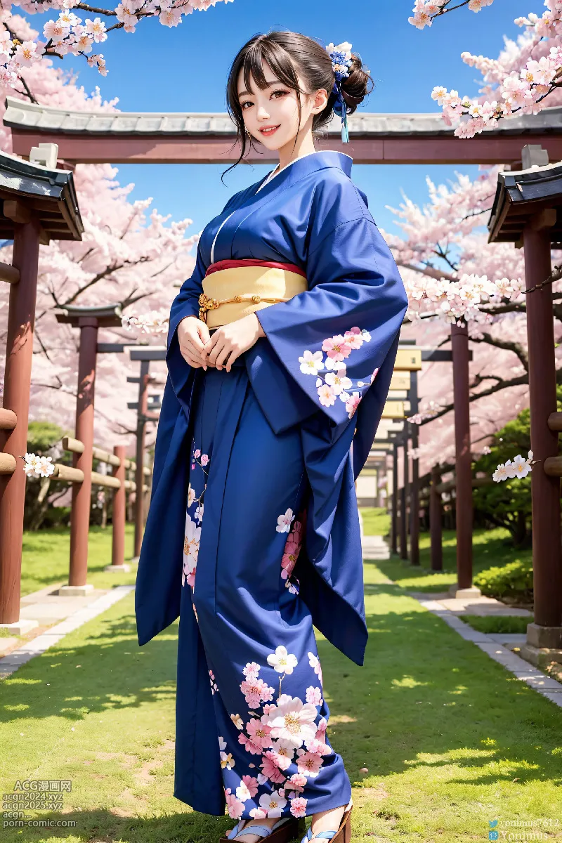 The beauty wears Kimono 第115图