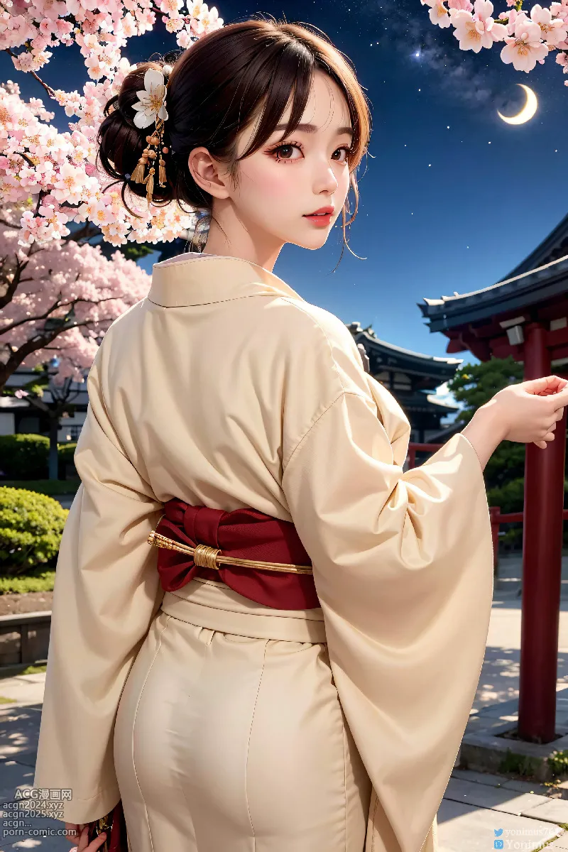 The beauty wears Kimono 第114图