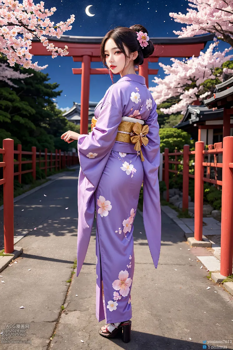 The beauty wears Kimono 第116图