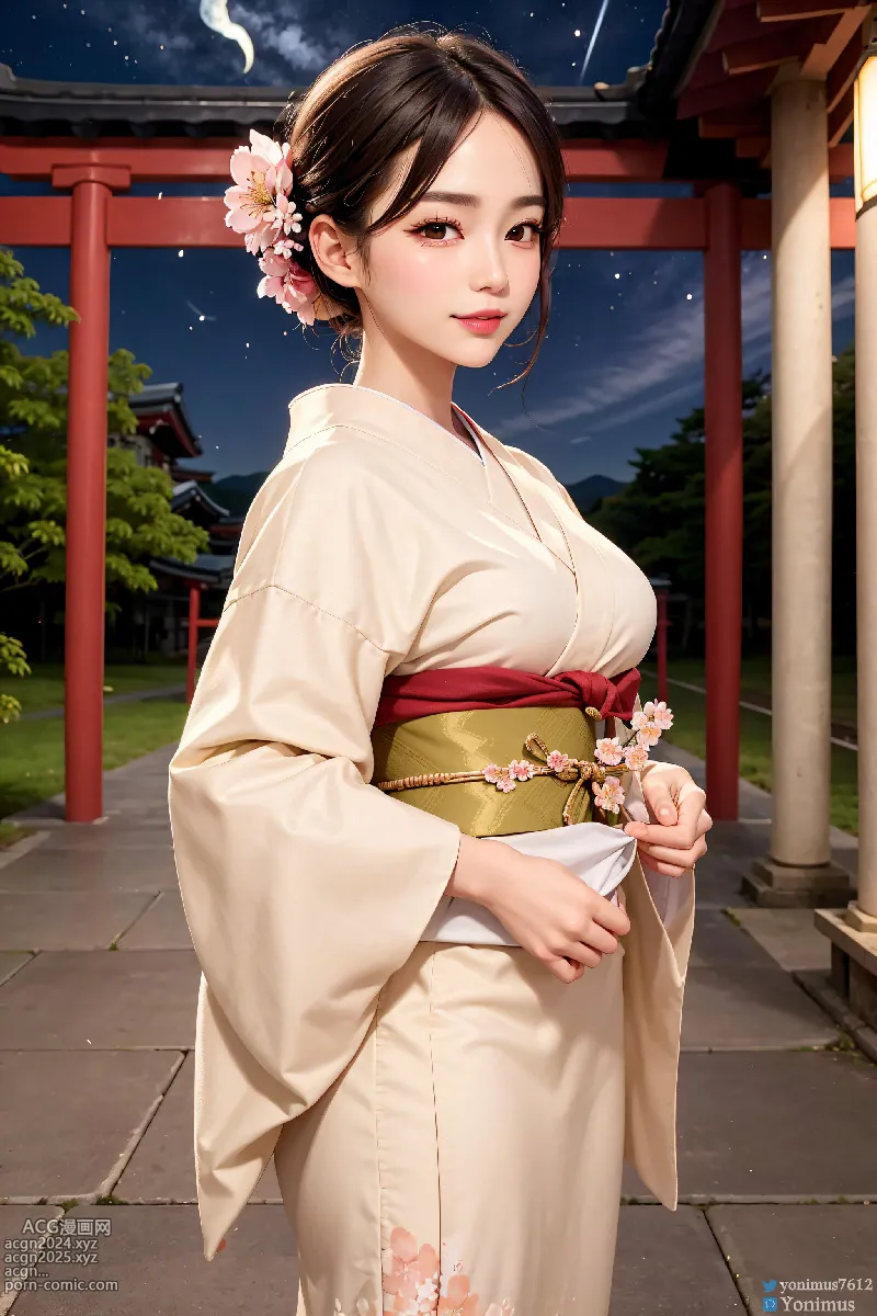 The beauty wears Kimono 第120图