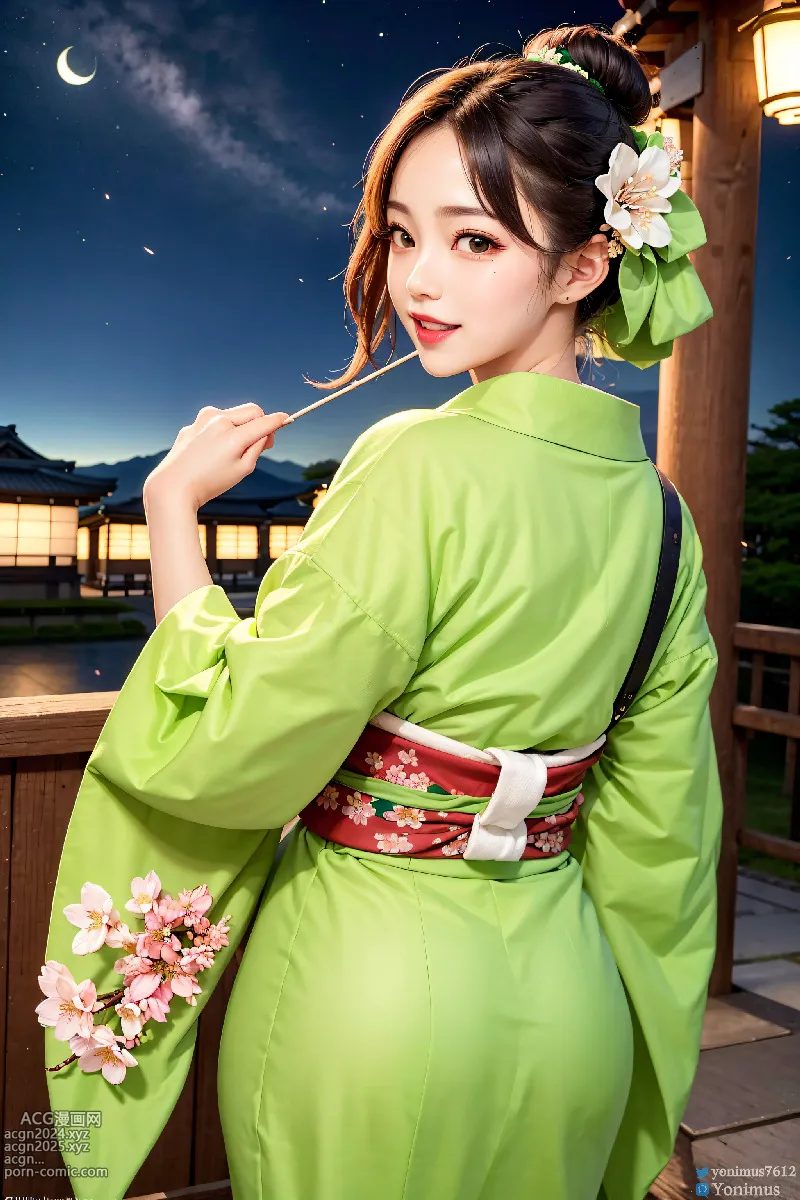 The beauty wears Kimono 第119图