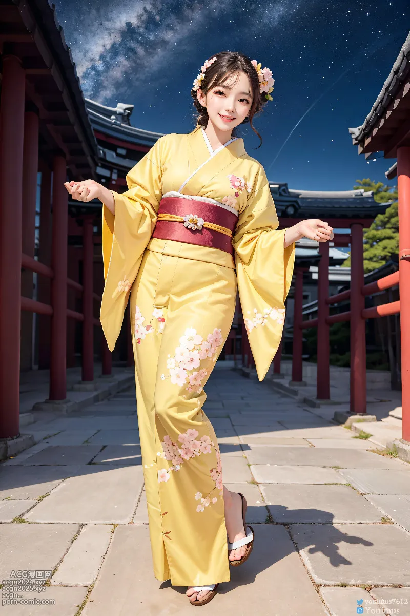 The beauty wears Kimono 第128图