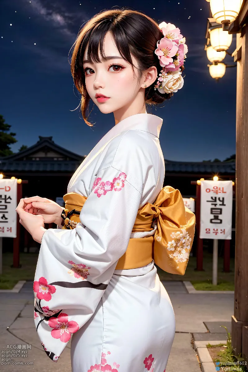 The beauty wears Kimono 第126图