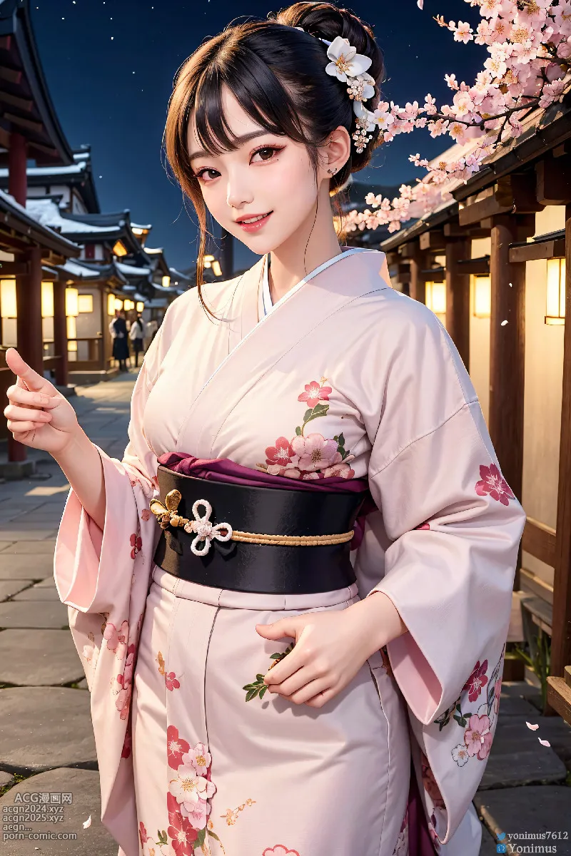 The beauty wears Kimono 第131图